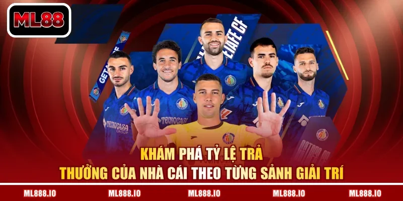 Khám phá tỷ lệ trả thưởng của nhà cái theo từng sảnh giải trí